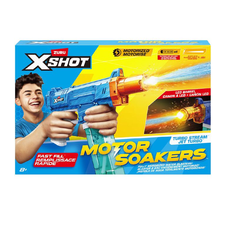 Zuru X-Shot Water Fast Fill Motor Soaker Turbo Stream, , hi-res