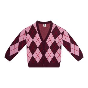 Young Original Jacquard Cardigan