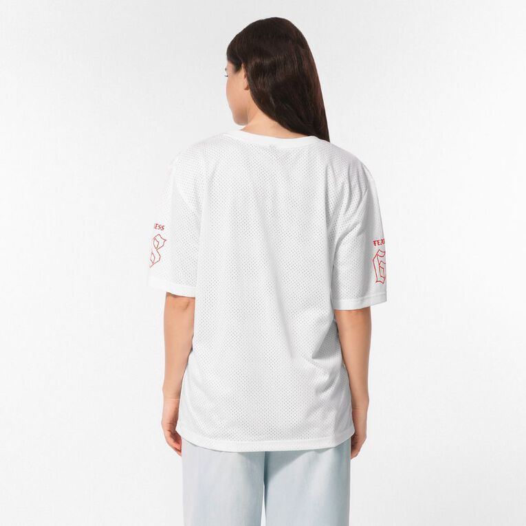 H&H Women's Short Sleeve Sports Tee, White, hi-res