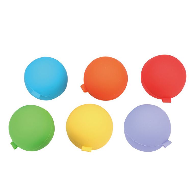 Active Intent Play Reusable Water Balloons 6 Pack, , hi-res