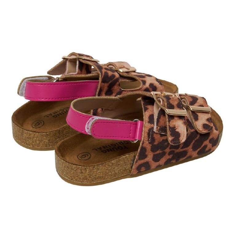 Young Original Junior Kids' Meow Sandals, Pink, hi-res