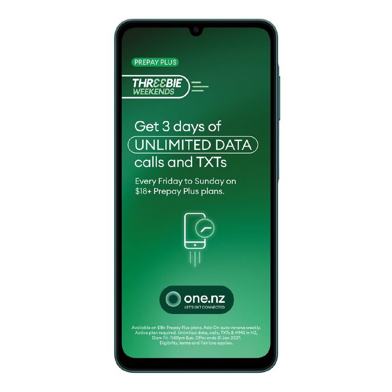 Samsung Galaxy A07 4G 64GB with One NZ Sim Green, , hi-res
