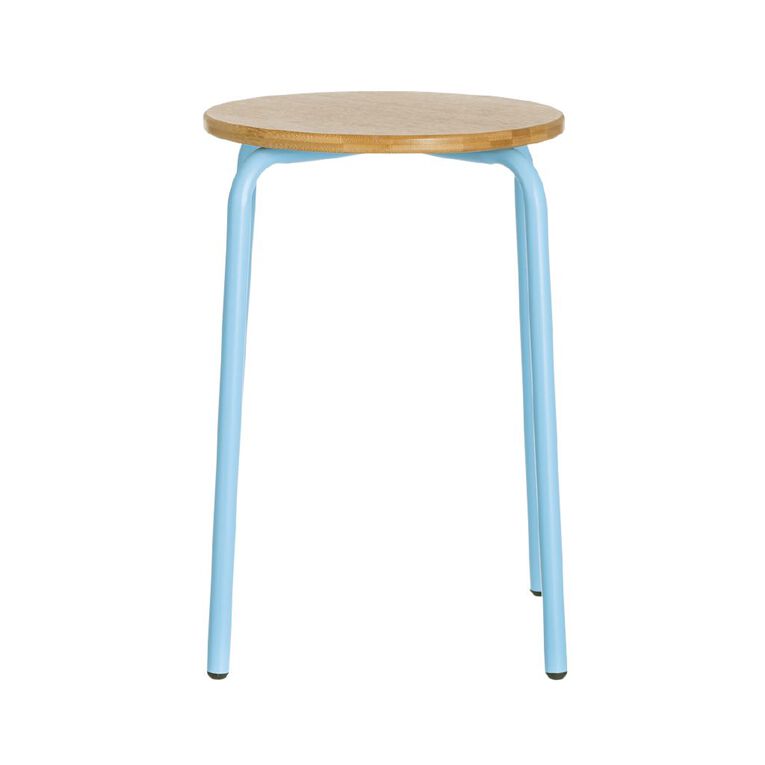 Living & Co Stool with legs Multi-Coloured, , hi-res