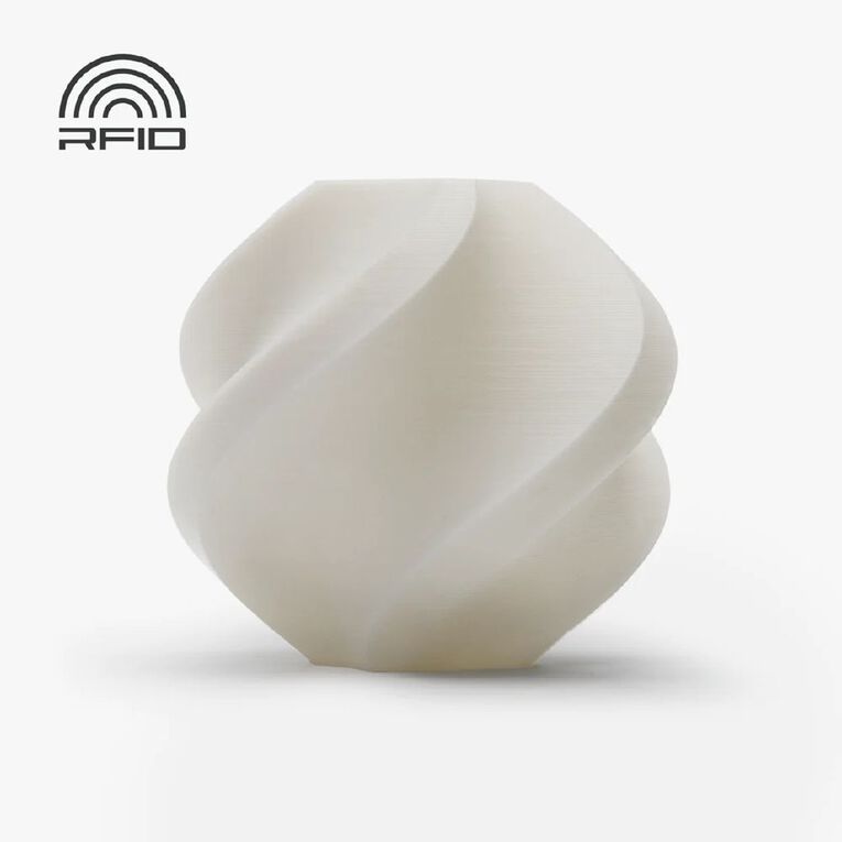 Bambu Lab PLA Basic-Jade White With Spool, , hi-res