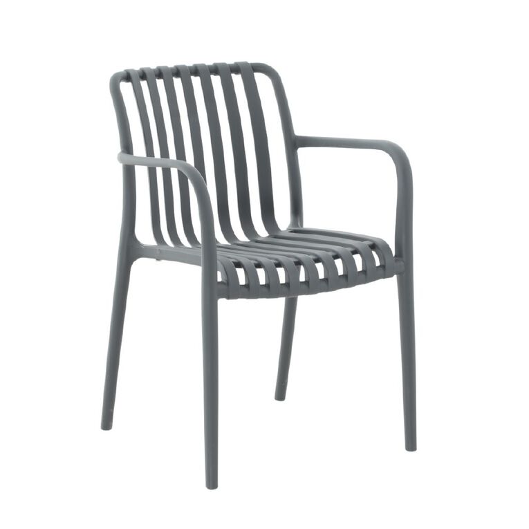 Living & Co Oberlin Chair Charcoal, , hi-res