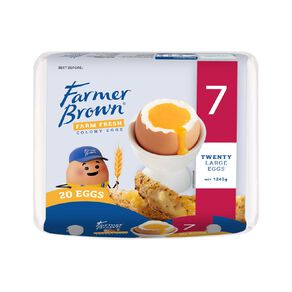 Farmer Brown Colony Eggs 20 Pack