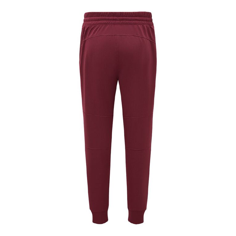 Active Intent Men's Cooldry Panel Jogger, Red Dark, hi-res