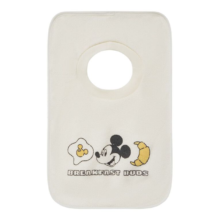 Mickey Mouse Babies' Bibs 3 Pack, Blue Light, hi-res