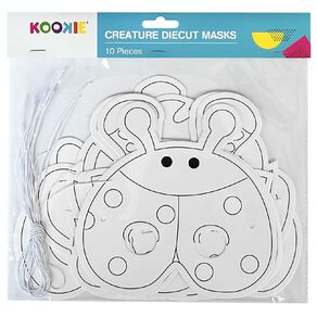 Uniti Diecut Masks 10 Pack 10 Pack