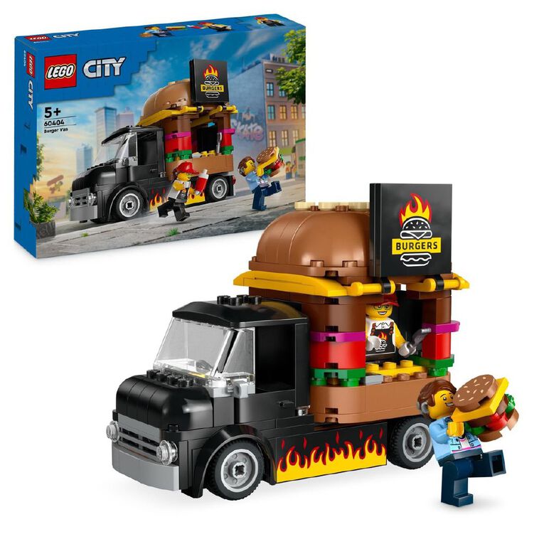 LEGO CITY Burger Truck 60404, , hi-res