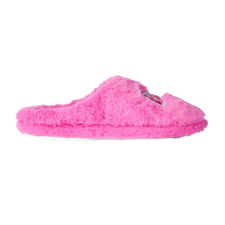 Barbie Women's Barbie Scuff Slippers, Pink, hi-res