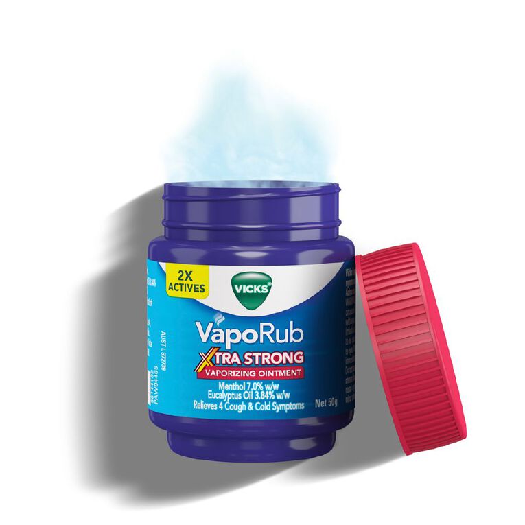 Vicks VapoRub Ointment Decongestant Chest Rub Extra Strong, , hi-res