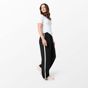 H&H Women's Wide Side Stripe Pants