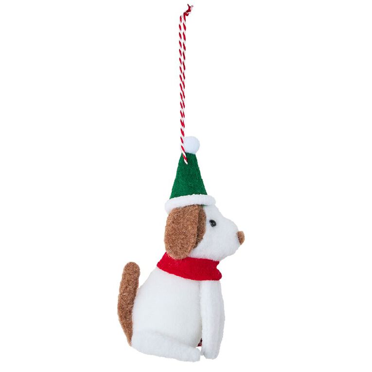 Wonderland Snowman/Dog Christmas Tree Decoration Assorted, , hi-res