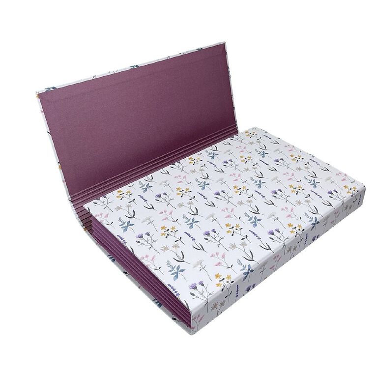 Uniti Stationery Country Calling Floral Accordion Folder A4, , hi-res
