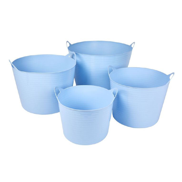 Living & Co Flexi Tub Blue Light 16L, , hi-res