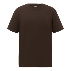 H&H Men's Crew Neck Short Sleeve Plain Tee