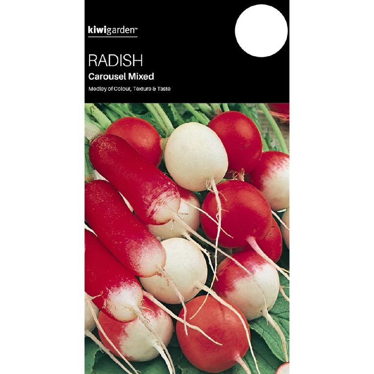 Kiwi Garden Radish Carousel Mix Seeds, , hi-res