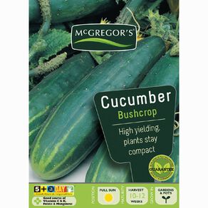McGregor's Bush Crop Cucumber Vegetable Seeds