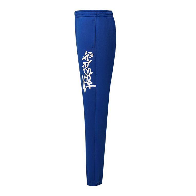 Garage Men's Elastic Cuff Trackpants, Blue Dark, hi-res