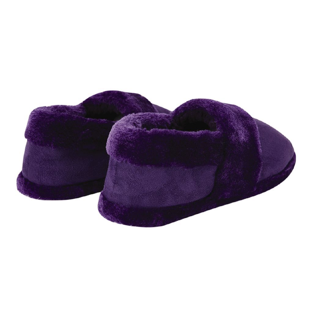 purple slippers