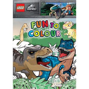 LEGO Jurassic World Fun to Colour