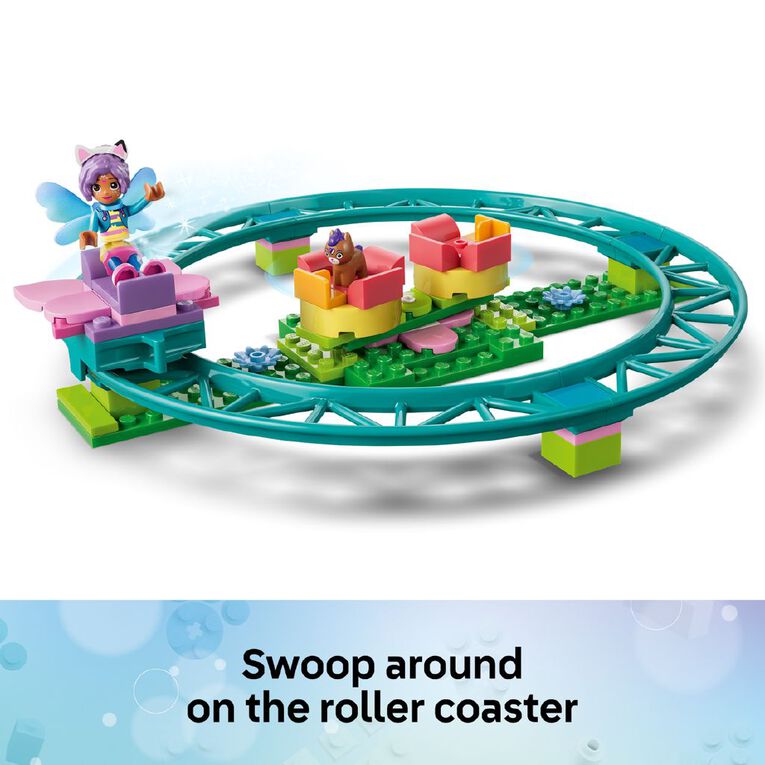 LEGO Gabby's Dollhouse Fairy Roller Coaster and Tea Party 11214, , hi-res