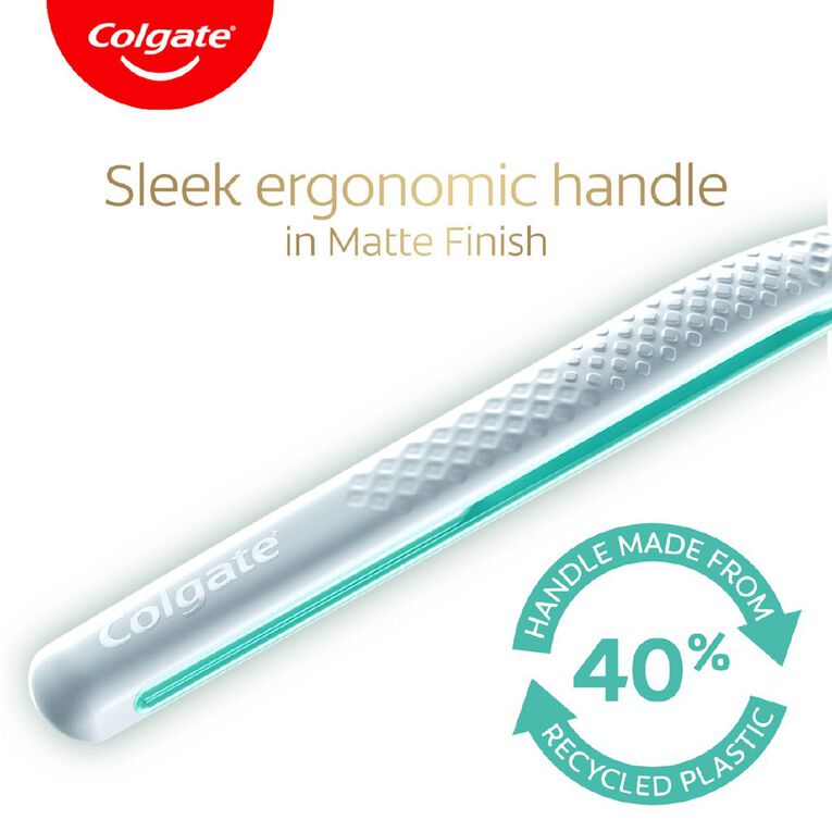 Colgate Total Active Prevention Foaming Clean Toothbrush Medium 1 Pack, , hi-res