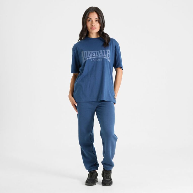 Lonsdale Unisex Tee, Navy, hi-res