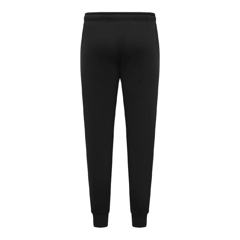 Garage Men's Rib Cuff Graphic Trackpants, Black, hi-res
