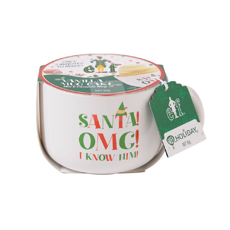 Elf Vanilla Mug Cake Mix and Ceramic Mug, , hi-res