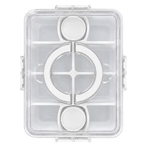 Kate's Kitchen Rectangle Snack & Serve Box White