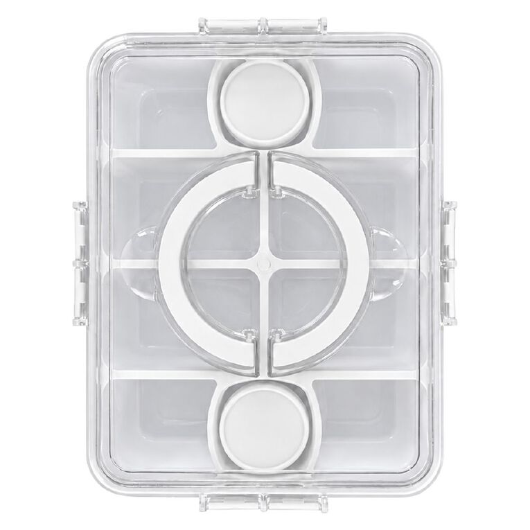 Kate's Kitchen Rectangle Snack & Serve Box White, , hi-res