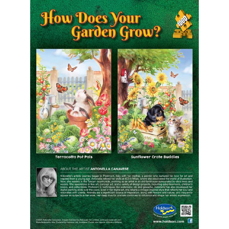 How Does Your Garden Grow 1000 Piece Puzzle Assorted, , hi-res