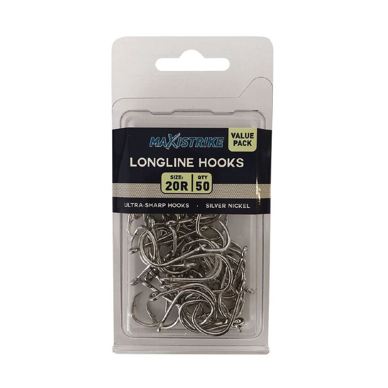 Maxistrike Longline Hooks (50 per pack), , hi-res
