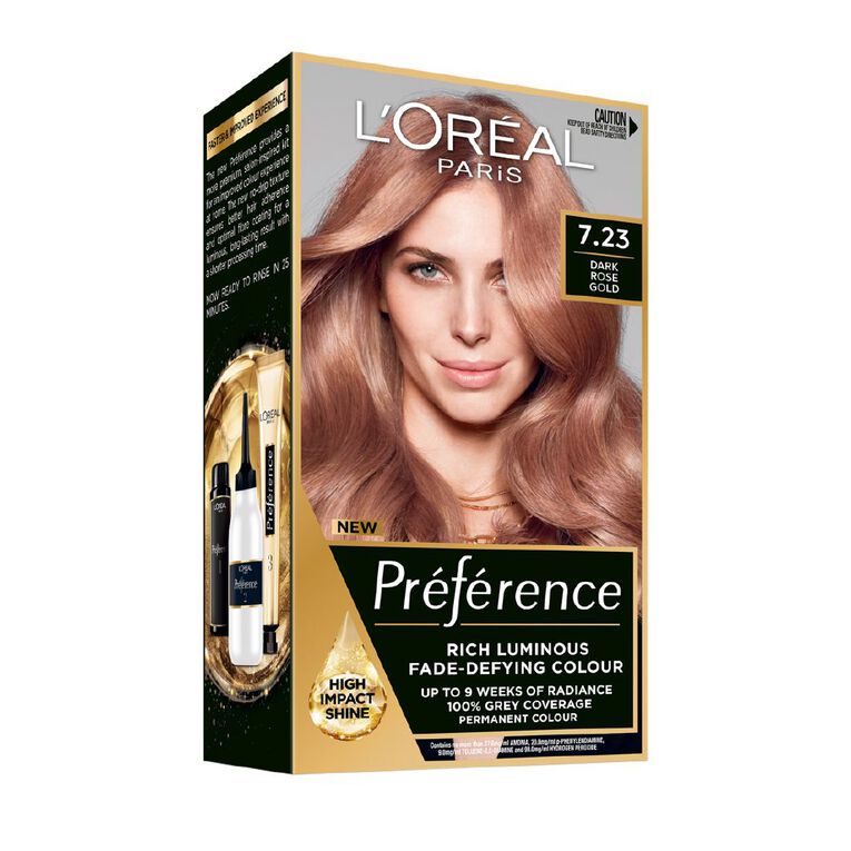 L'Oreal Paris Preference Bali 7.23 Dark Rose Gold, , hi-res