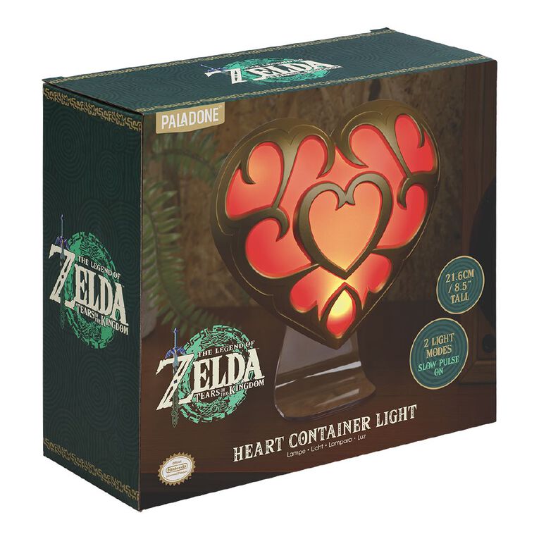 Paladone The Legend Of Zelda Heart Container Light, , hi-res
