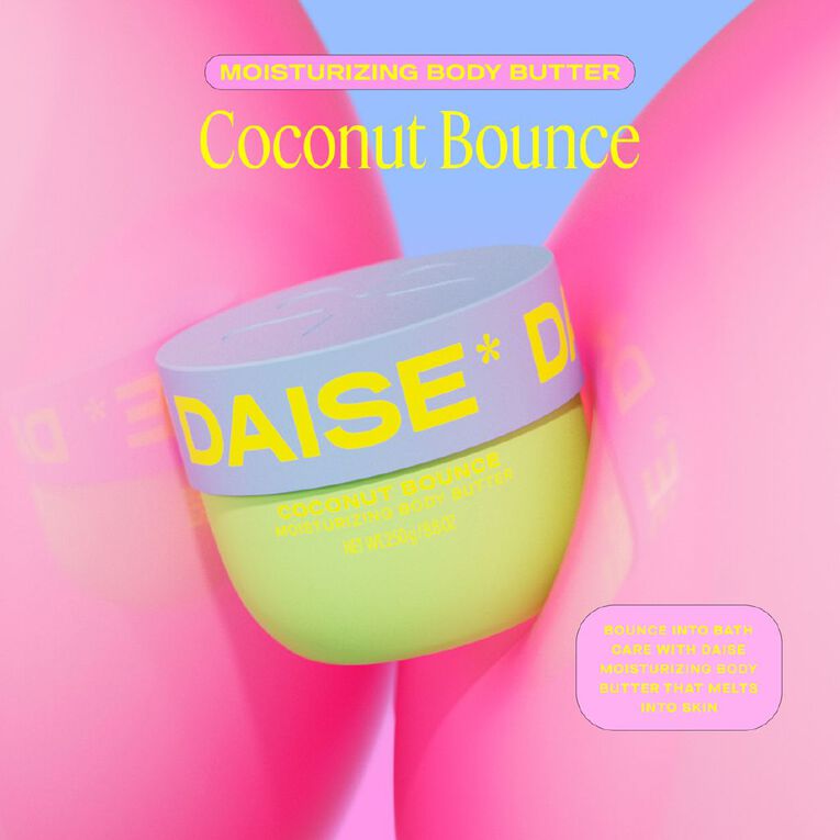 Daise Moisturizing Body Butter Coconut 250g, , hi-res