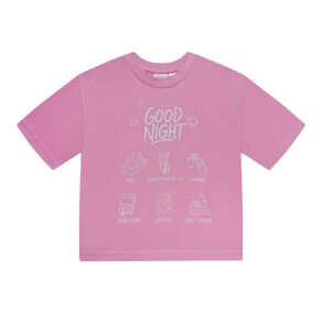 H&H Girls' Tee and Short Pyjama Set