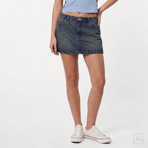 Garage Women's Denim Mini Skirt