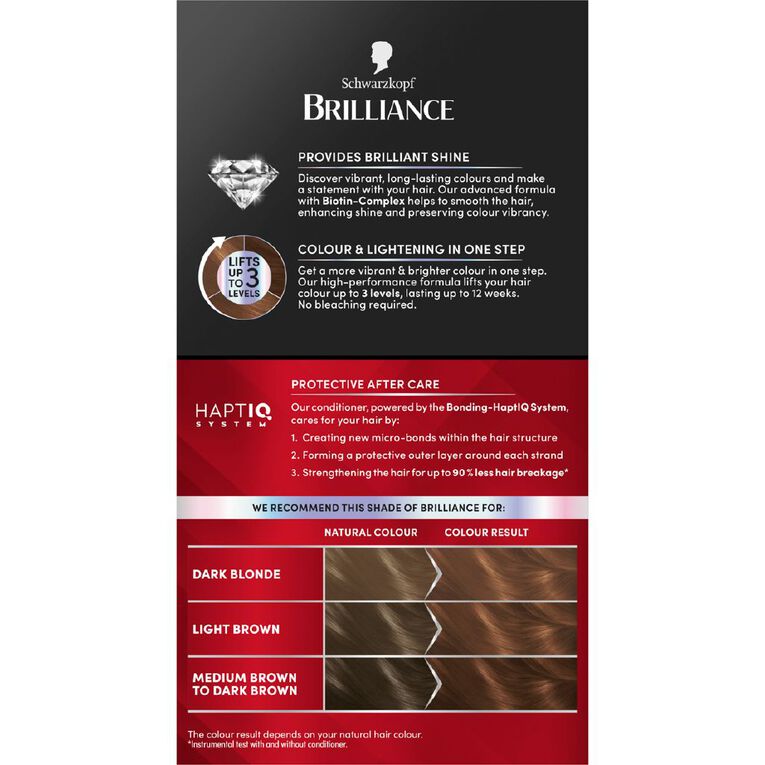 Schwarzkopf Brilliance Luminance L68 Cinnamon Brown Brown, , hi-res