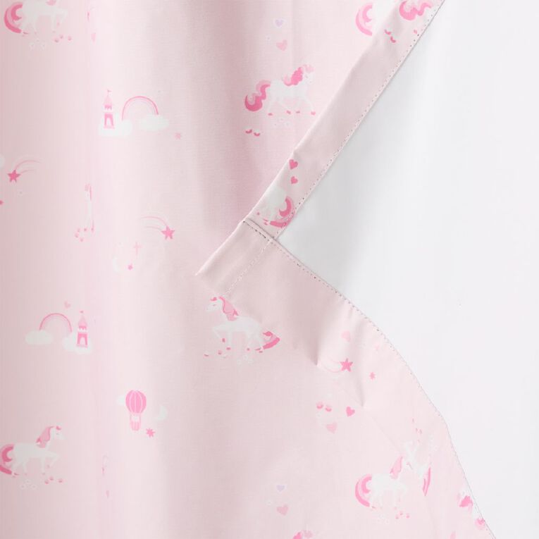Living & Co Princess Curtains Pink 150-230cm Wide/160cm Drop, , hi-res