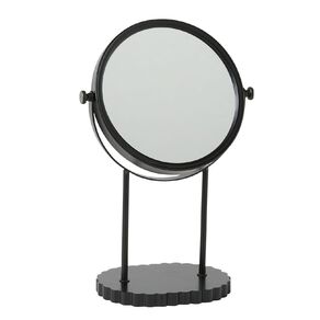 Living & Co Vanity Round Mirror Black