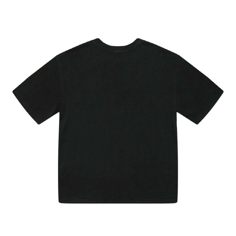 Young Original Short Sleeve Relaxed Print Tee, Black, hi-res