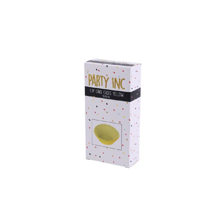 Party Inc Cupcake Cases Yellow, , hi-res