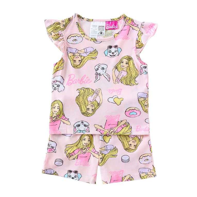 Barbie Long Sleeve Pyjama Set main image 0