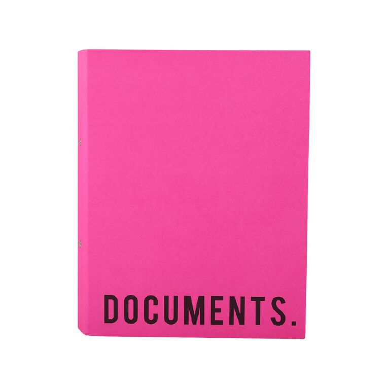WS WS Colour Pop 2D Ringbinder Pink, , hi-res