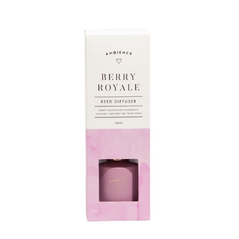 Living & Co Ambience Diffuser Berry Royale 120ml, , hi-res