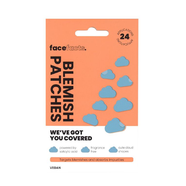 Face Facts Blemish Patches Clouds & Butterflies, , hi-res