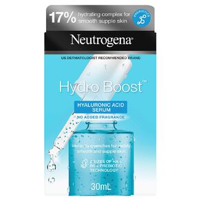 neutrogena hydro boost facial serum hyaluronic acid 1 each